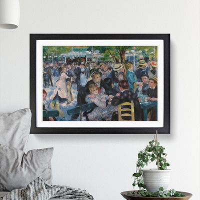 Dance at Le Moulin De La Galette by Pierre-Auguste Renoir - Picture Frame Painting