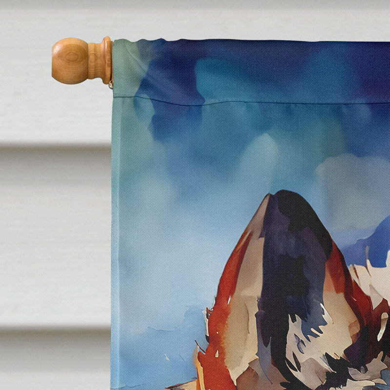Drapeau Wolves Wolf House