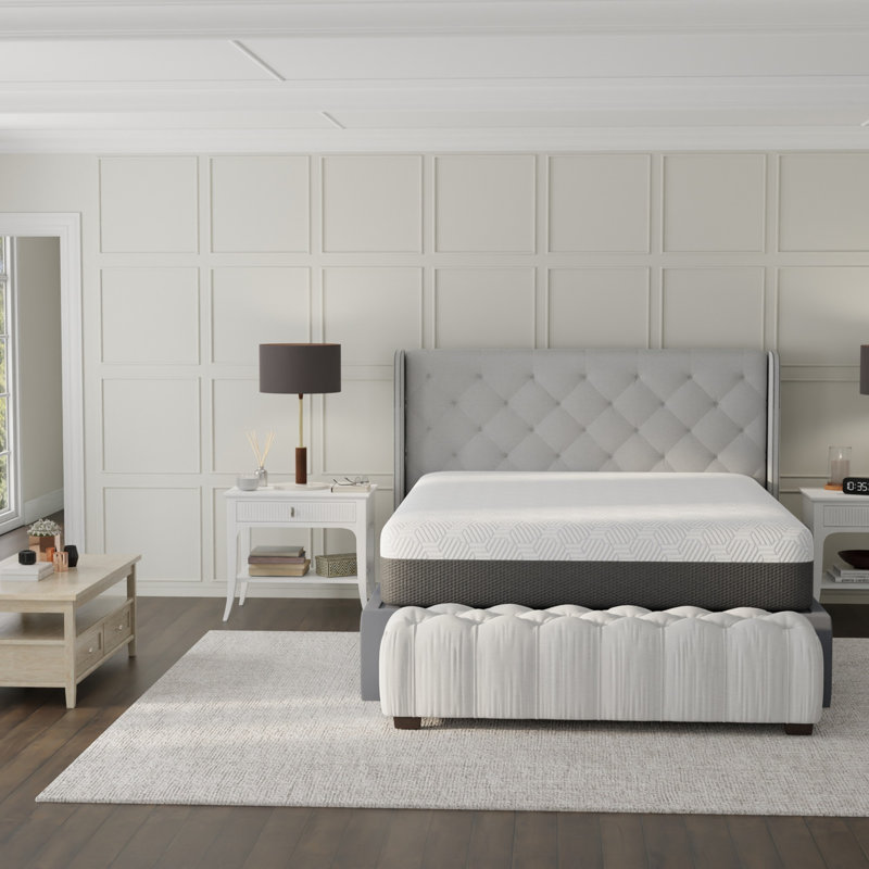 Pur Chill 12" Plush Mattress With Phase Change Cooling Fabric, Extra-long Twin