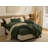  Bedsure 100% Cotton Duvet Cover King Size with Fitted Sheet - Waffle Weave Bedding Set （Set of 4）-120677487-120539053