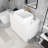 Boika Single Bathroom Vanity with Ceramic Top-1047512274