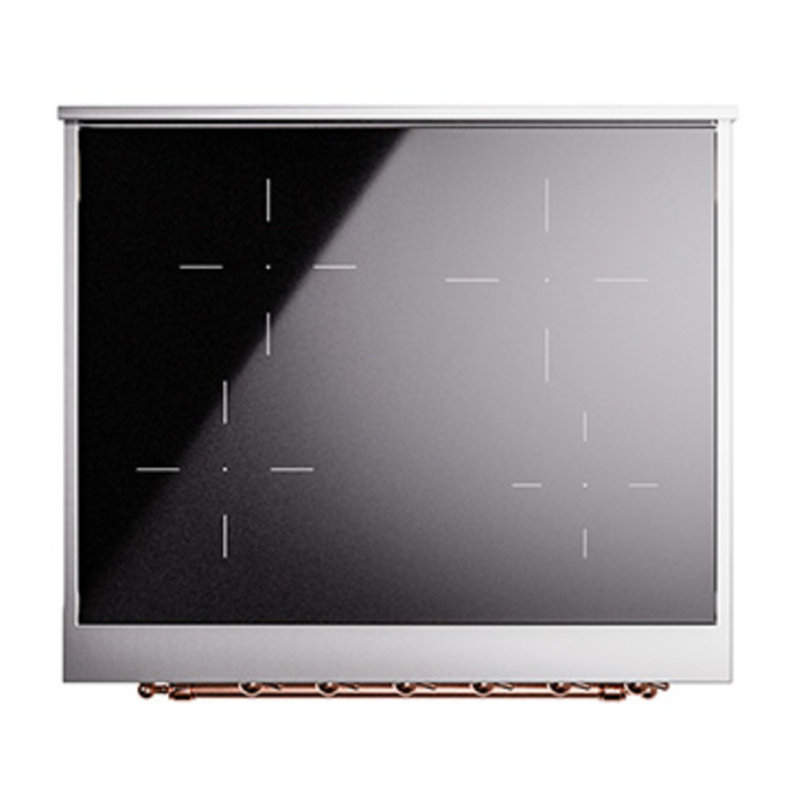 ILVE Nostalgie II 30 in Induction Range, RAL/Copper
