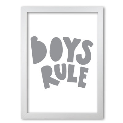 Boys Rule - Print