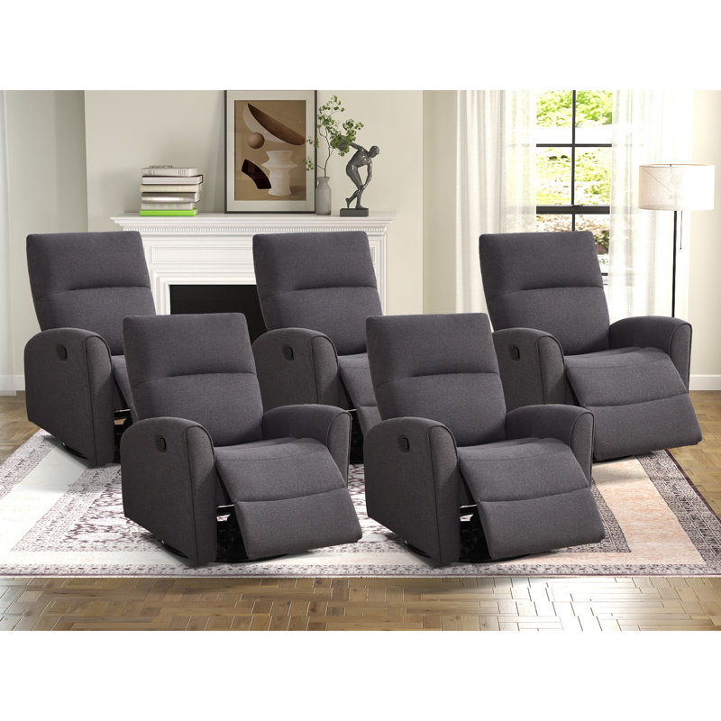 Fauteuil inclinable manuel pivotant de 32,3 po