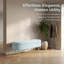 Banc de rangement élégant avec repose-pieds ovale - Siège polyvalent et rangement caché pour la vie moderne-1463963955