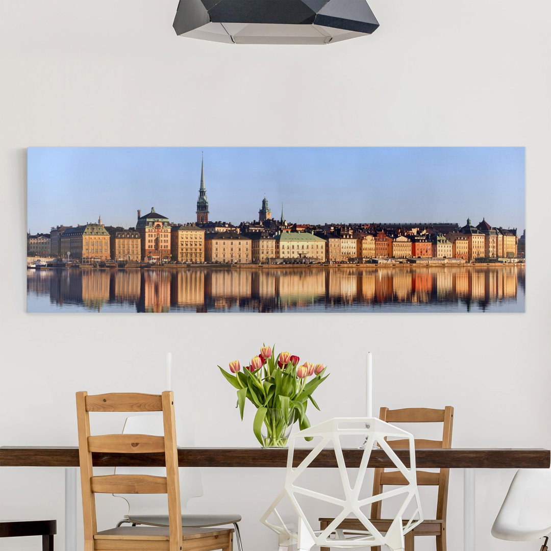 Leinwandbild Stockholm Skyline