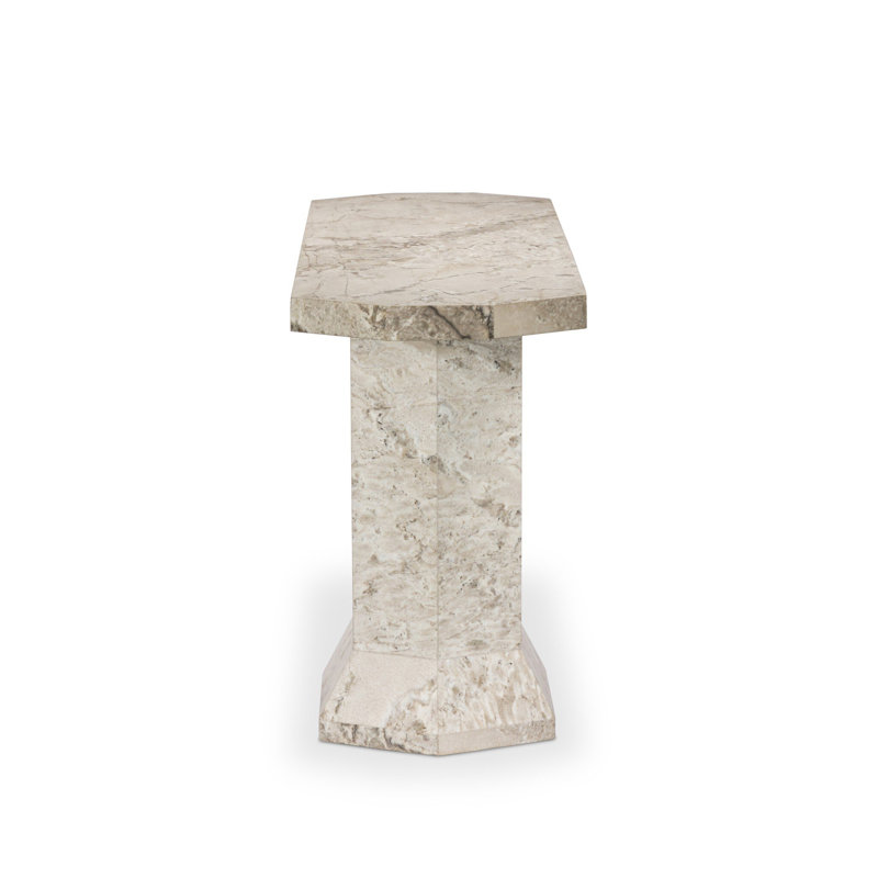 Argos 65'' W Marble Console Table