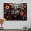 Indigène coloré masque noir - impression d'art mural africain-106096113-106096116