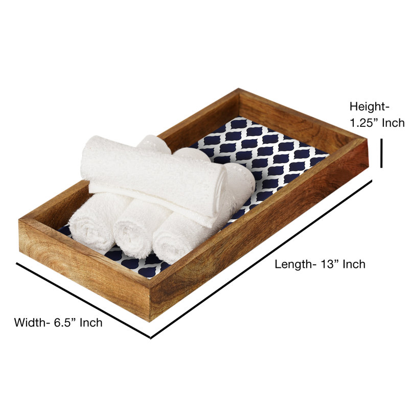 Joriene Solid Wood Tray