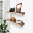 2 Piece Solid Wood Floating Shelf-98458132-88009230