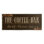 «Bb-009-Wood Rustic Coffee Bar Sign On MDF» par Kim Allen, impression