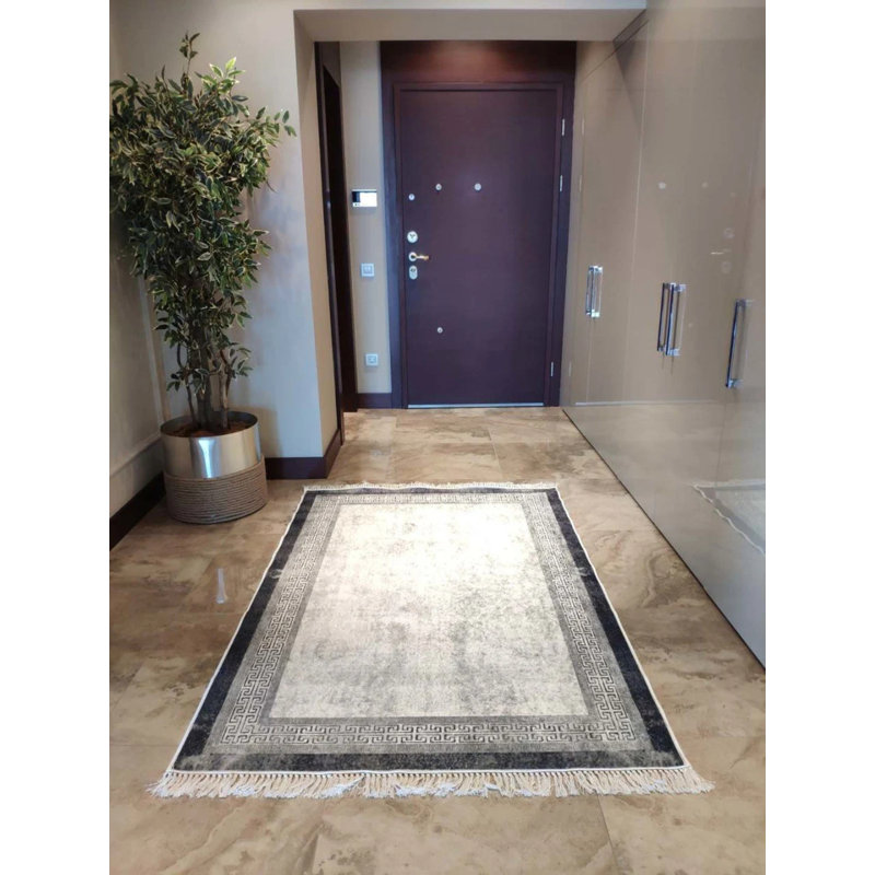 Tapis Masanao avec envers antidérapant, Rectangle 2 pi 7 po x 4 pi 11 po