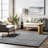Conye Performance Grey Shag Area Rug-970704131