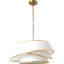 Lustre cylindrique moderne à 4 niveaux à 4 niveaux pour luminaires cylindriques suspendus