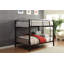 Pharr Contemporary Bunk Bed with Built-in Front Ladder-907315223-917692708