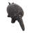 Black Clay Armadillo Figurine