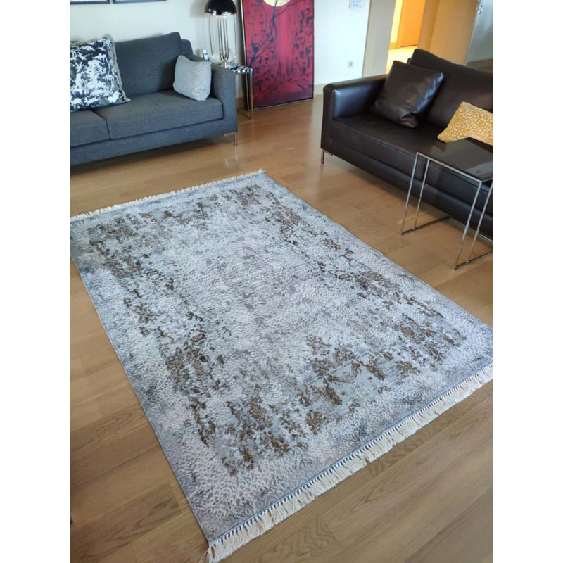 Tapis Masanao avec envers antidérapant, Tapis de couloir 2 pi 7 po x 6 pi 7 po