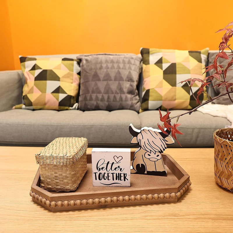 Plateau de table Farmhouse Brown