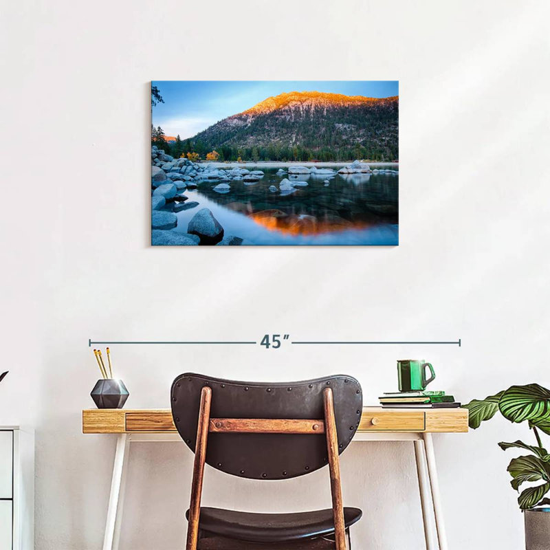 Alvord Rocky Lake Tahoe, 20" H x 30" W