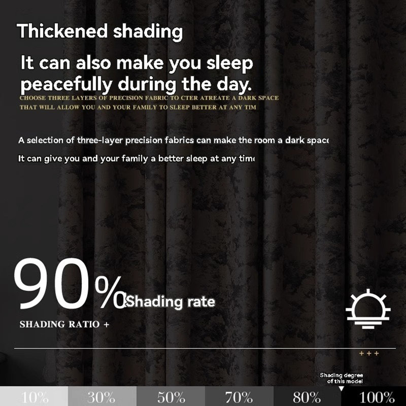 Annabal Polyester Blend Room Darkening Curtain Single Panel, 79" W x 106" L