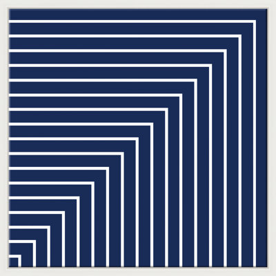 Homage To Stella " Homage To Stella - Blue " by David Phoenix