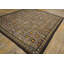 Tapis carré crocheté à motif géométrique antique