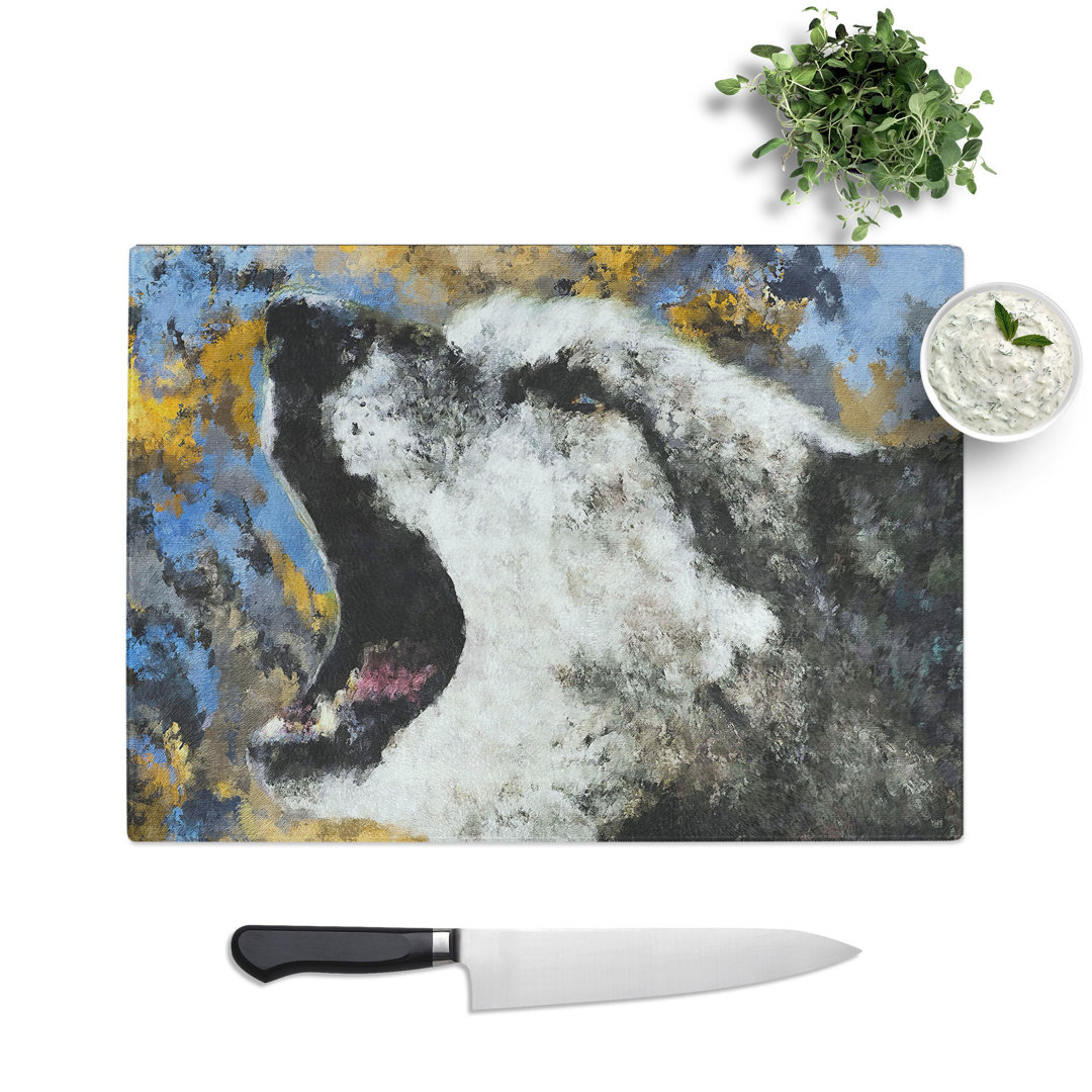 Abstract Wolf Vol.2 Painting Chopping Board