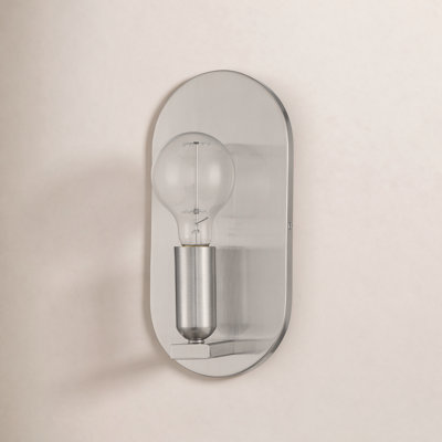 Single Light Dimmable Armed Sconce