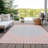 Machine Washable Indoor/Outdoor Chantille ACN994 Pink Area Rug-915578416