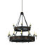 Rustic Lodge 34 - Light Chandelier