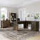 Khadesha 3 L-Shaped Computer Desk Office Set