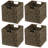 mDesign Woven Hyacinth Kitchen Storage Organizer Basket Bin-1318698722-1318698524-1318698723