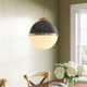 Manila Single Light Glass Dimmable Pendant