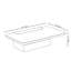 Table basse rectangulaire de luxe Italian Light