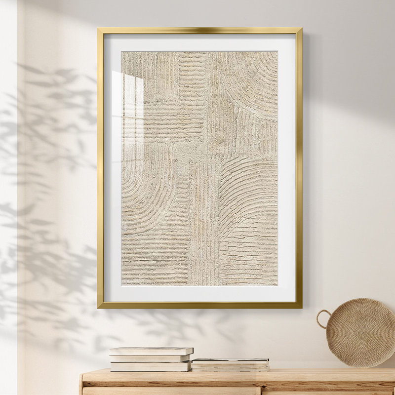 Sandstone Pastures II -Framed Print