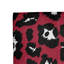 Tapis rouge / noir / blanc à imprimé animal-53965723