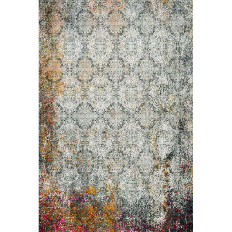 Premium Hall Carpet (3.3 x 6.6 ft), 100% Polyester, 0.4 in Pile Height | Antibacterial, Non-Slip PVC Dot Underside | Machine Washable, 3D Digital Printing | Ideal for Living Room, Bedroom, and Entryway Decor