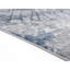 Tapis bleu à motif géométrique-380547408