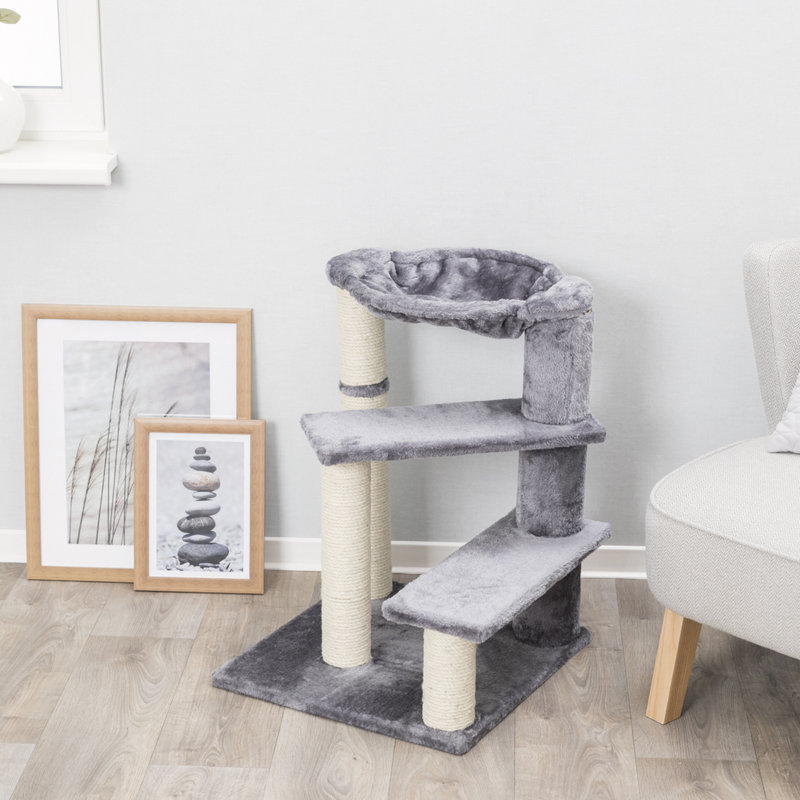 Arbre à chat 27,6 po Trixie Baza, Gris