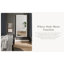 Miroir rectangulaire en bois gris 60 "x 30" Eviva New York-605093473