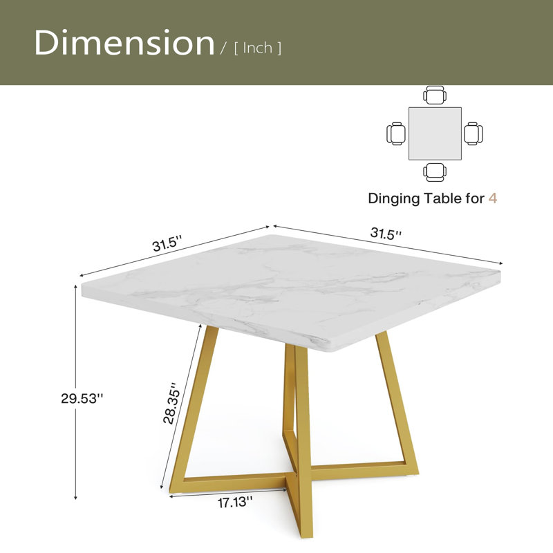 Square Computer Desk,Dining Table,Small Conference Table