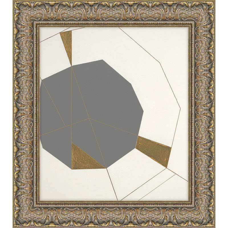 An Equilateral Appeal Gray 1 Print by Art House Studios, 17" H x 16" W x 2" D