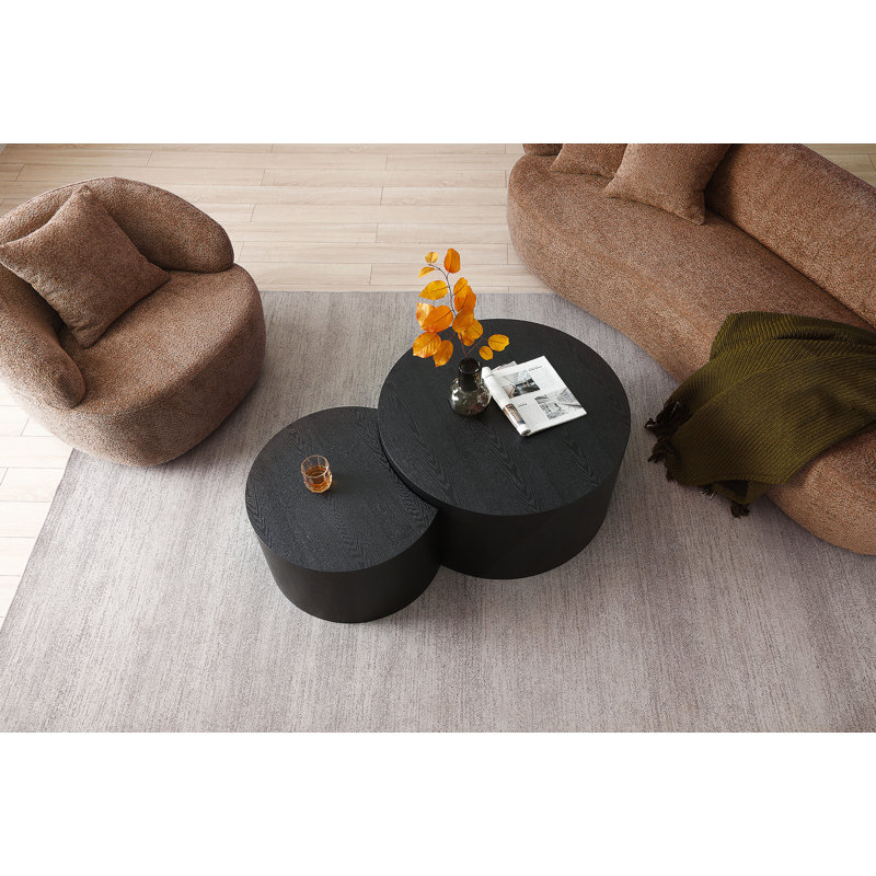 Canapé pivotant 360 ° Mid Century, Brun