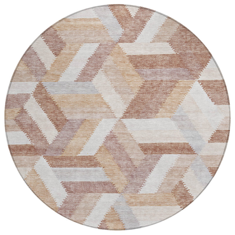 Tapis rond 8 po