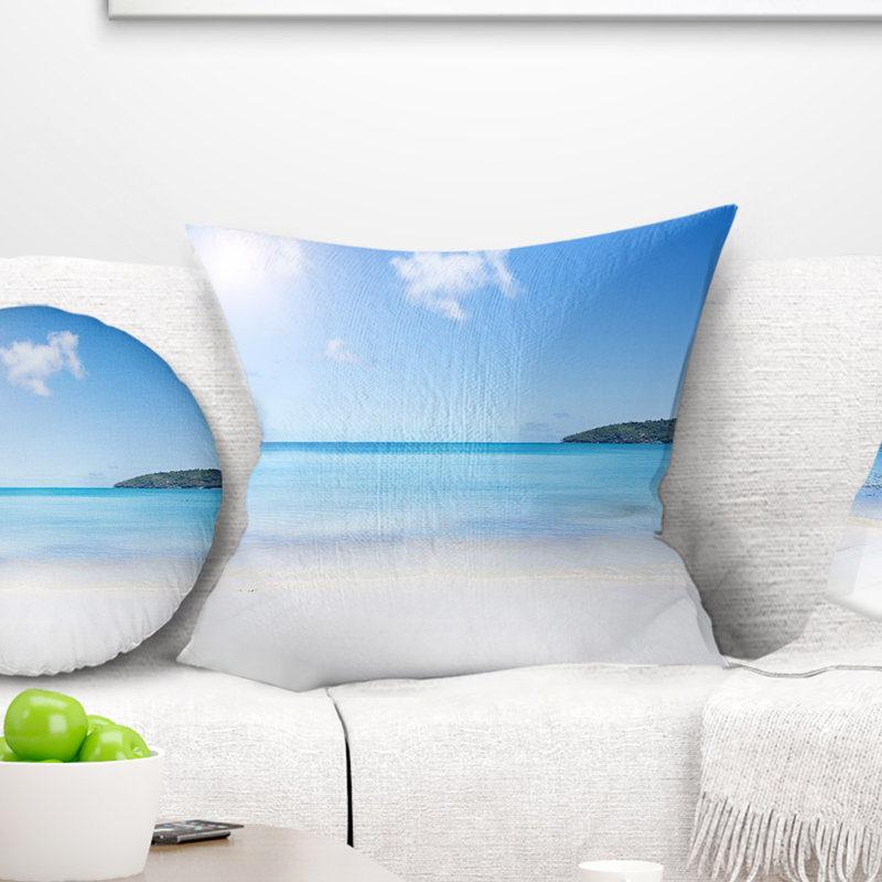 Coussin Seashore, 16 po x 1 po, Carré
