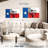 Borges Texas Flag With Map-108153221