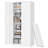 Delvale Steel Single Storage Cabinet ( 70.87'' H x 31.5'' W x 15.7'' D)-235575951