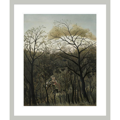 Rendezvous in the Forest by Henri Rousseau -Framed Giclee Print