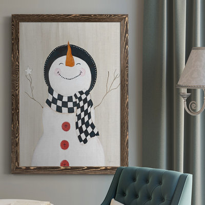Hadari " Festive Snowman II " Print