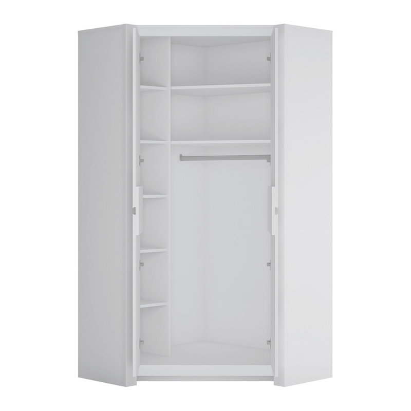 Matranga 2 Door Manufactured Wood Wardrobe